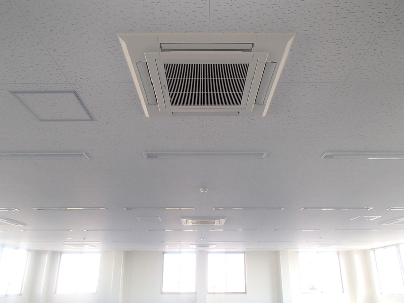 事務所照明・空調工事