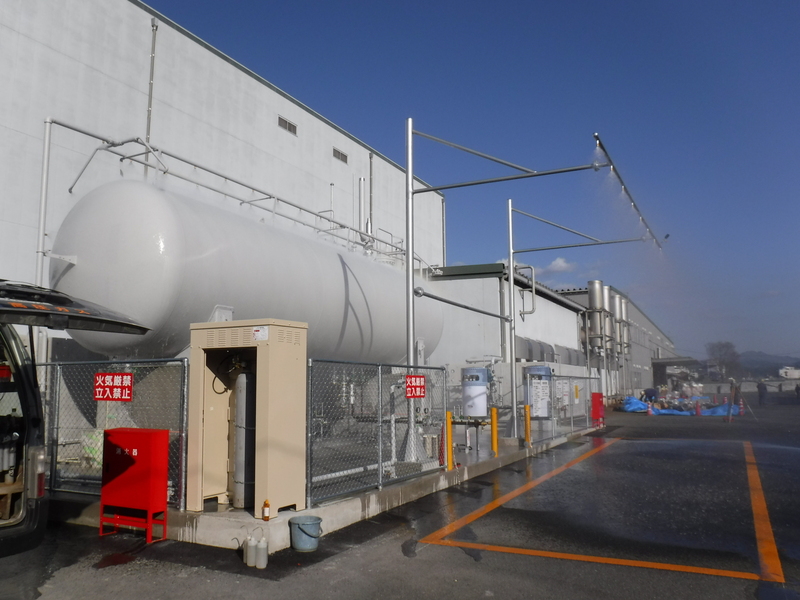 大分県某工場 LPG