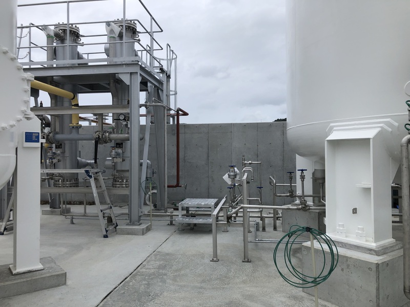鹿児島県某工場 LNG